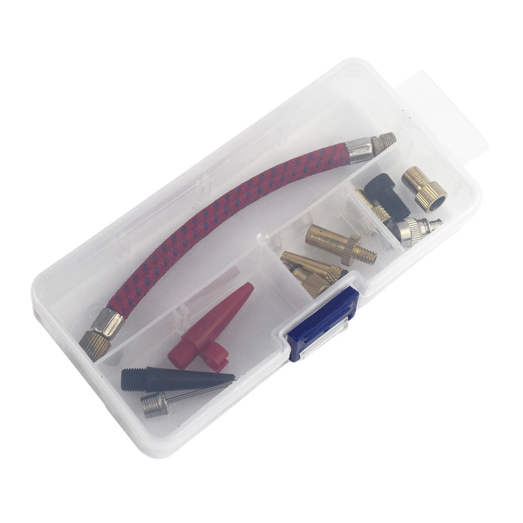 

11x Football Basketball Soccer Ball Inflating Pump Needle Valve Adaptor Air Pins