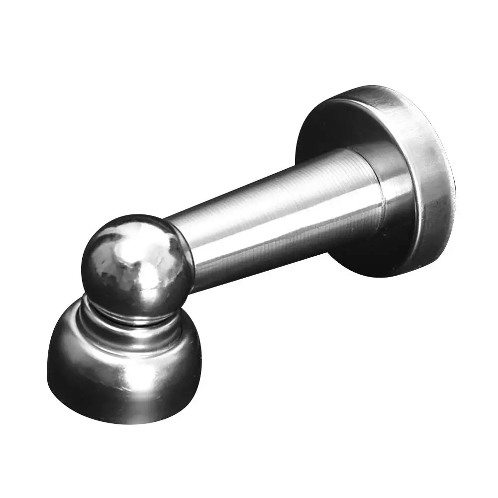 Дверной ограничитель из нержавеющей стали утолщенный магнитный дверной