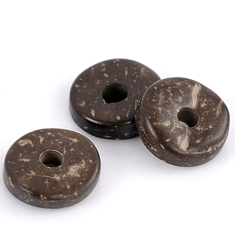 Винтажные бусины из ракушки кокосового ореха 8 сезонов круглые натуральные для