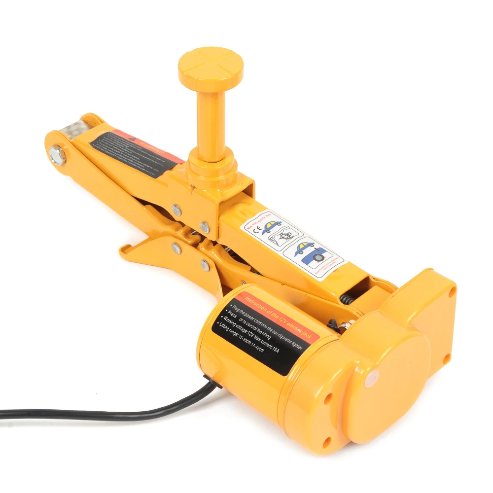 

12V 3T Electric Car Jack SUV Auto Scissors Lifting Machine electric car lift Tire change tool