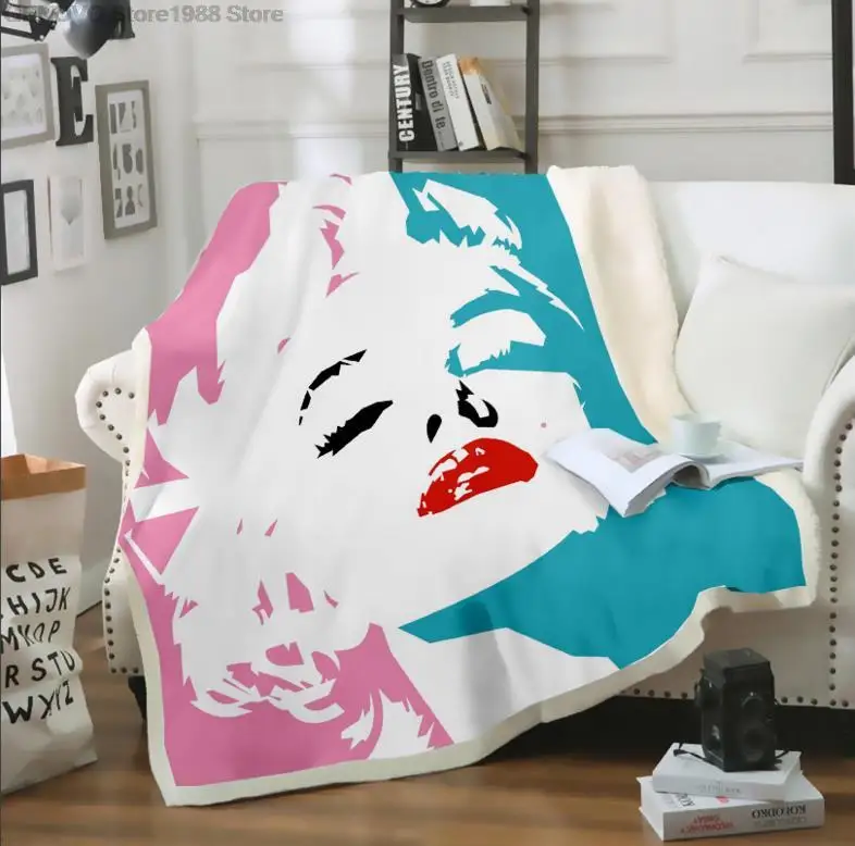 3d Флисовое одеяло Marilyn Monroe | Дом и сад