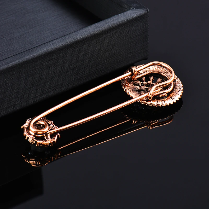 LEEKER нежные полые цветы зажим для бумаги Класс Циркон булавка женщин винтажные