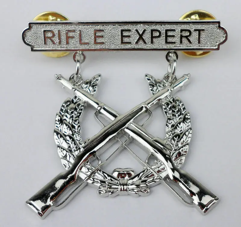 USMC США морской корпус винтовка меткость квалификация значок булавка Униформа