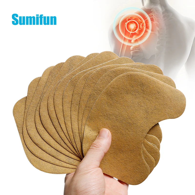 

12Pc Herbal Medical Plaster Rheumatism Arthritis Cervical Back Knee Shoulder Joint Ache Pain Relief Patch Body Massage Rrthotics
