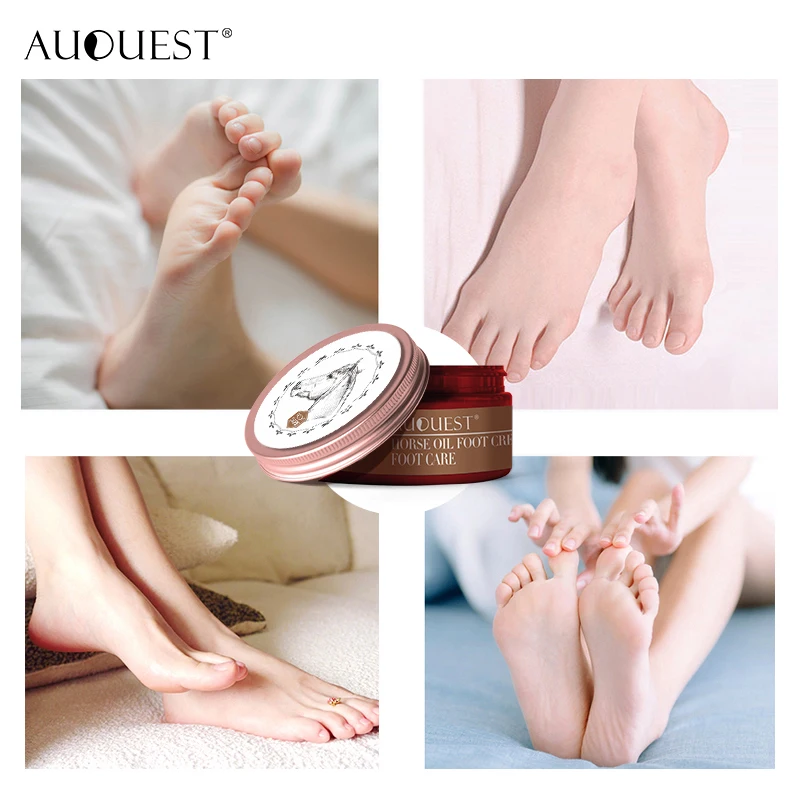 

AuQuest 30g Foot Cream Antifungal Dry Skin Moisturizer Anti Chapping Blisters Itchy Peeling Removal Dead Fungus Skin Feet Care