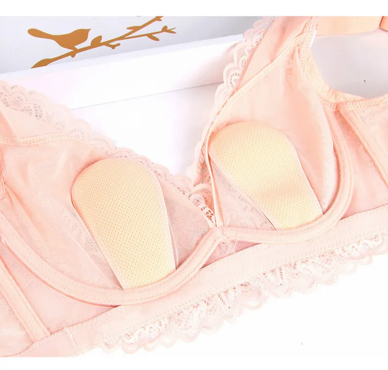 

Weseelove 38-52 sexy plus size bra C D E biggest cup bras for women push up breathable cotton lingerie healthy