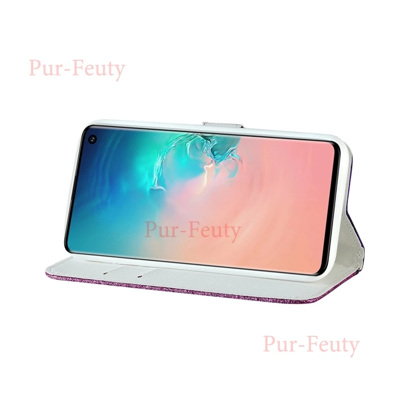 Чехол для samsung Galaxy S10 S9 S8 Plus 5G S7 edge S6 S10e S10+ S9+ кожаный кошелек с магнитным держателем для карт милый флип-чехол для телефона