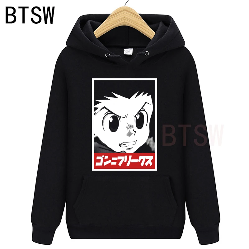 

Gon Freecss Shirts Hip Hop Casual Loose Clothes Hoodies Tops Sweatshirts Casual Funny Tops Pullovers 2020