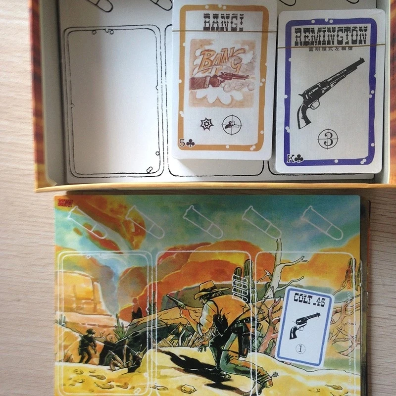 Настольная игра Bang бумажная карта 5-7 игроков китайская версия семейная