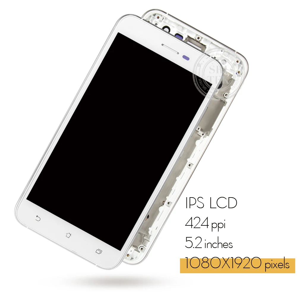 SRJTEK для ASUS Zenfone 3 ZE520KL дисплей Панель сенсорный экран дигитайзер сборка Рамка Z017D LCD