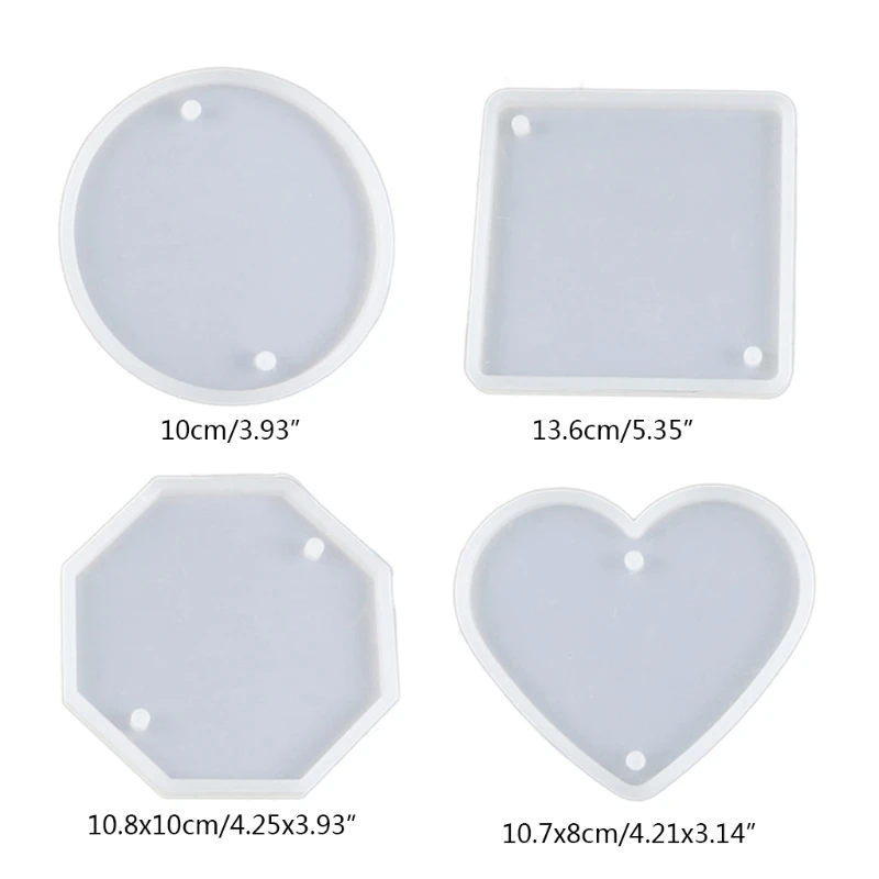 

Resin Mold Mirror Round Love Tag Silicone Pendant Mold Jewelry Epoxy Resin Casting Resin Jewelry Making Resin Diy Craft