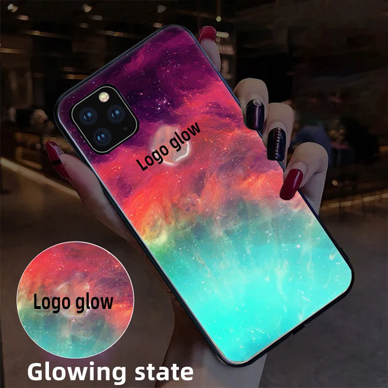 Светодиодная вспышка небо фон для детских фото в стиле подходит iphone 12 мини 11Pro XS Max