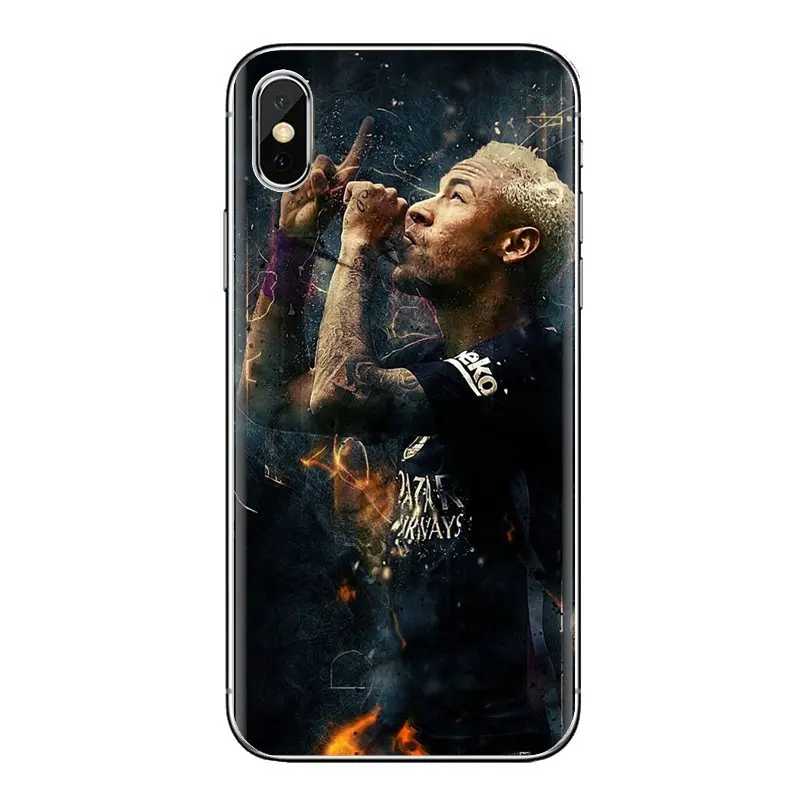 Soft TPU Phone Case For LG G3 G4 Mini G5 G6 G7 Q6 Q7 Q8 Q9 V10 V20 V30 X Power 2 3 K10 K4 K8 2017 Football Brazil Star neymar jr |