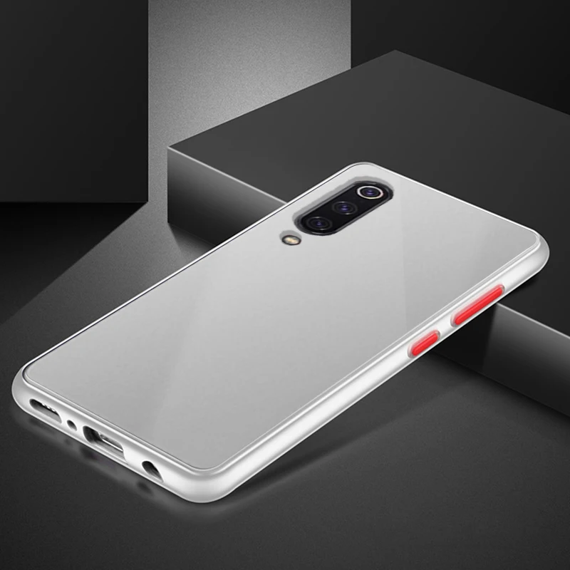 Чехол для Xiaomi 9 Mi9 Pro Lite 9Pro матовый прозрачный роскошный ударопрочный жесткий