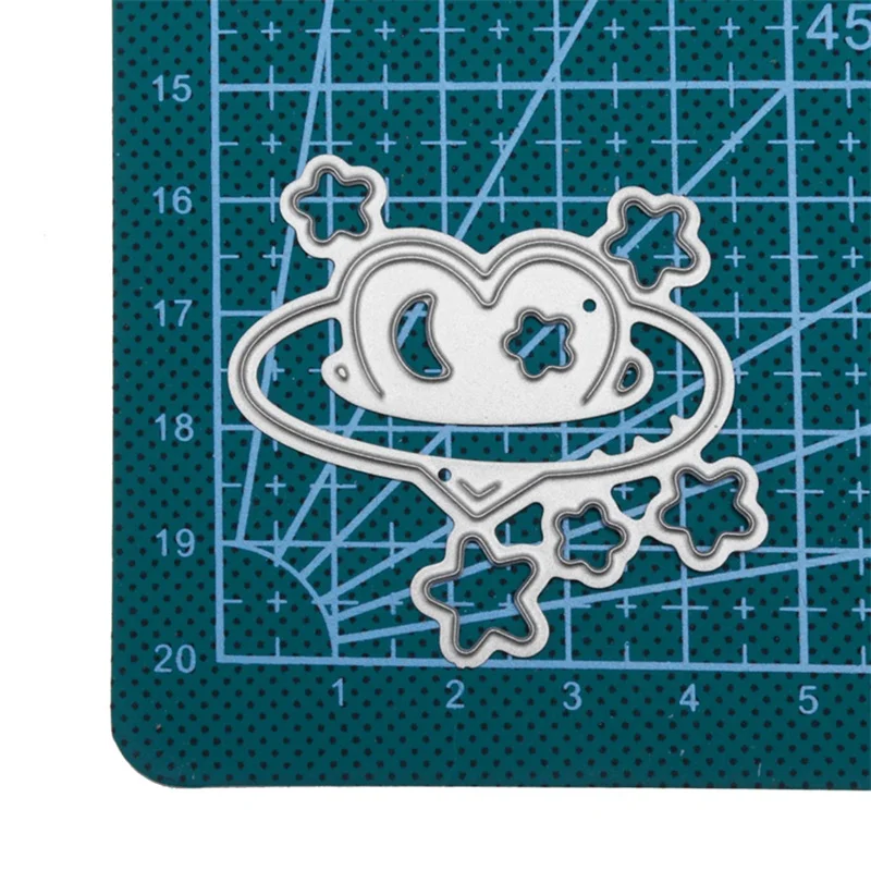 Star Moon Heart Metal Cutting Dies Scrapbooking Stencil DIY Paper Card Decorative Embossing Craft New | Дом и сад