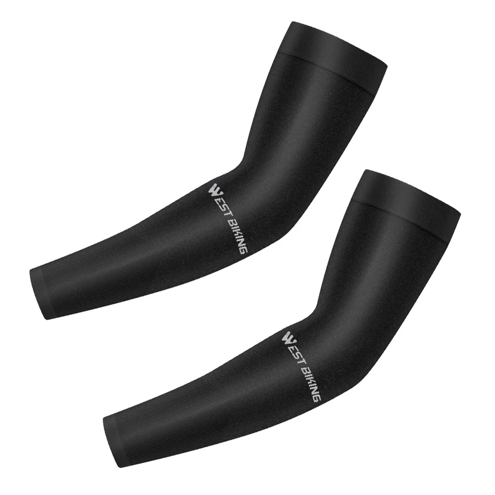 

1 Pair Ice Silk Sleeve Sleeve Outdoor Sports Cycling Cuff Sleeves