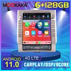 Android 11,0 6 + 28 ГБ Tesla вертикальный экран мультимедийный автомобильный радиоприемник для Toyota Tundra 2014-2020 Авторадио видеоплеер GPS навигация