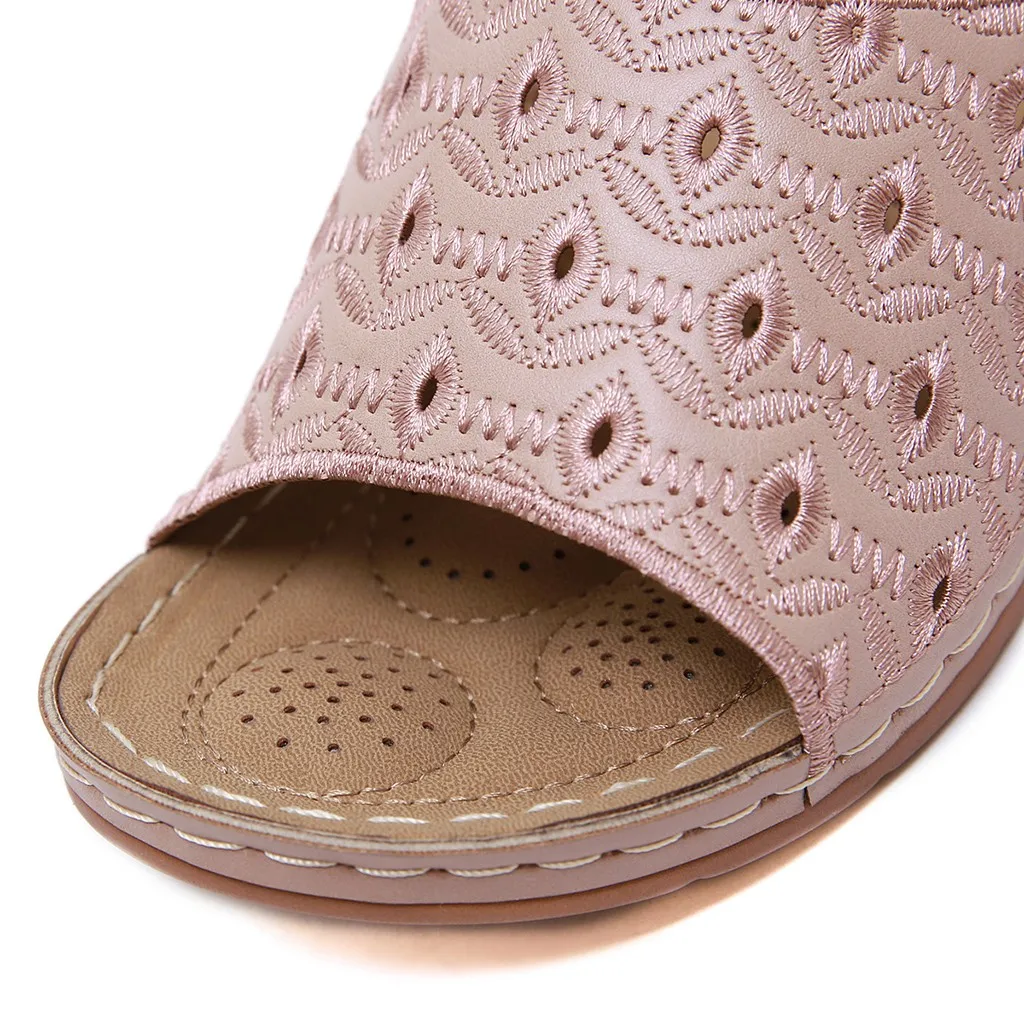 SAGACE шлепанцы без задника с открытыми пальцами Женские летние на мягкой подошве в