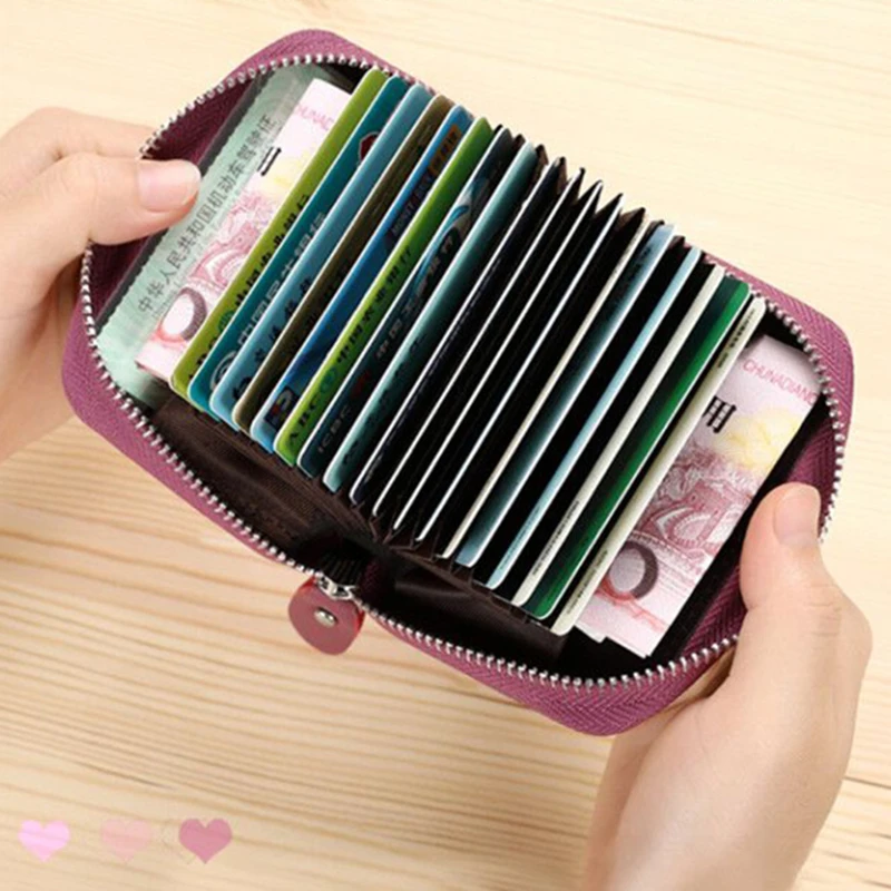 Держатель для кредитных карт из коровьей кожи с RFID защитой|Держатели и пропусков|