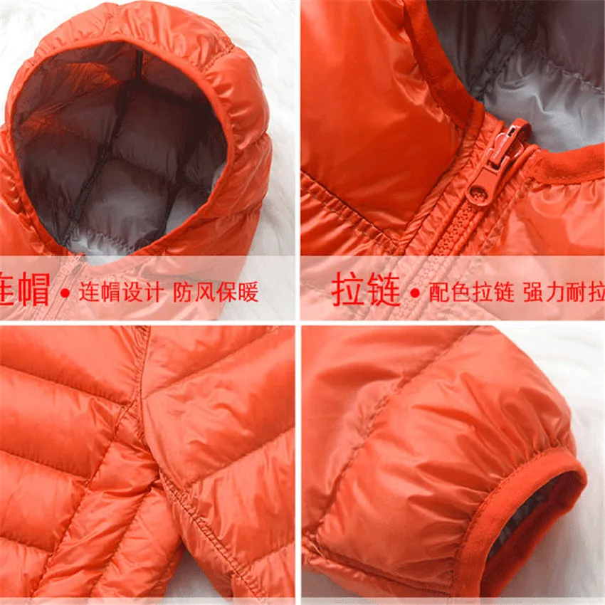 Женская легкая тонкая куртка пуховик на утином пуху осенняя короткая пуховая