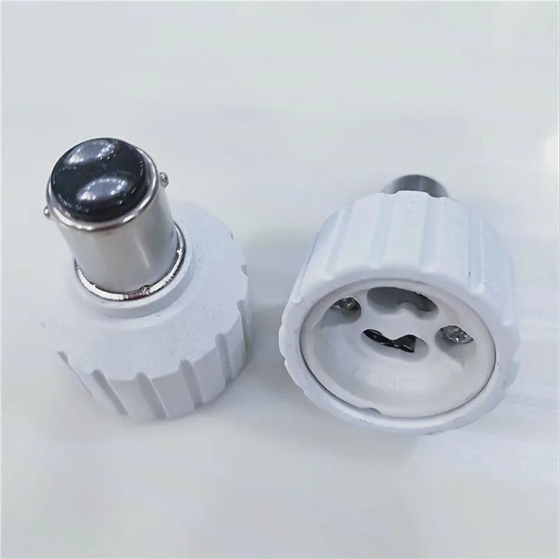 2 шт./лот BA15D для GU10 адаптер Высокое качество Материал огнестойкий материал гнездо