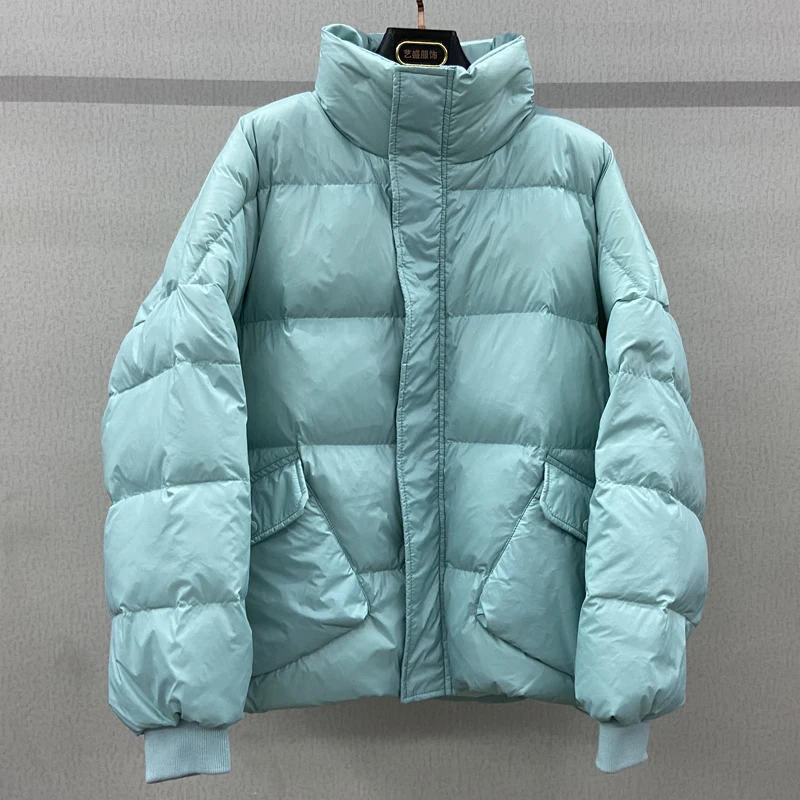 

Pop New Autumn and Winter Loose Large Size Duck Down Jacket Women Thick Wild Student Down Coat Female NS2242
