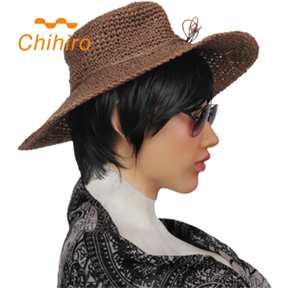 Реалистичная силиконовая маска Shivell парик высшего качества женские головные