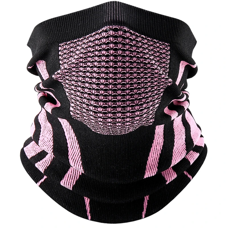 

Bandana Mask Cover Neck Warmer Gaiter Bicycle Cycling Ski Tube Scarf Hiking Breathable Masks Print Women Men Winter