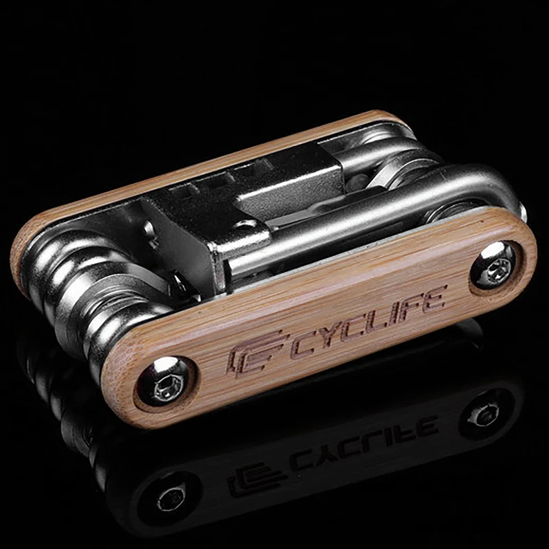 

CYCLIFE 11 in 1 Multi-Function Bicycle Repair Tools Portable Bike Tools Mountain Bicycle Repair Tool Outdoor Kits Set
