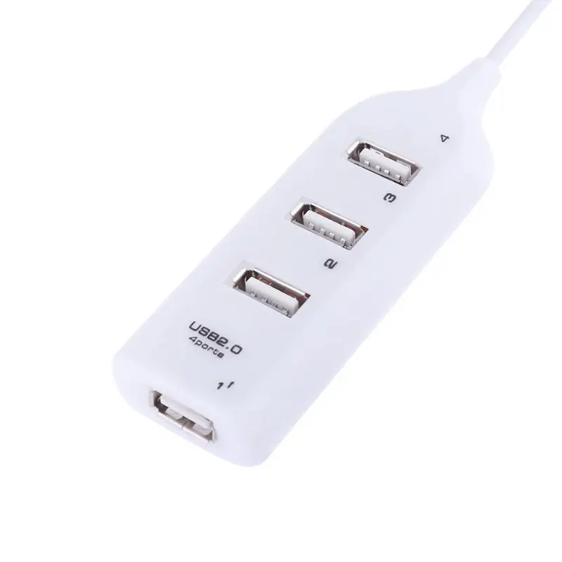 5 шт. usb хаб 4 порта USB 2 0 концентратор разветвитель расширитель концентраторы для