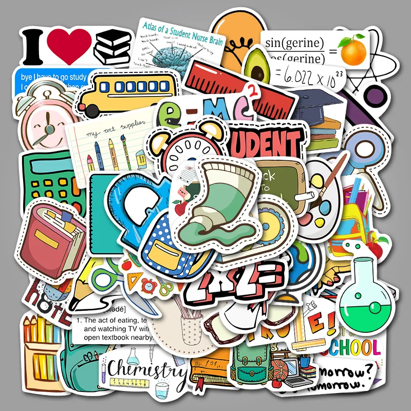 50 шт./упак. школьные и офисные принадлежности водонепроницаемые декоративные