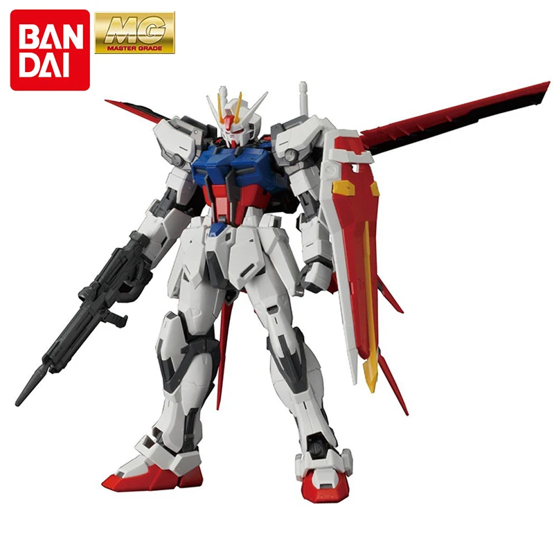 

Bandai Gundam MG 1/100 GAT-X105 Aile Strike Gundam Ver.RM Assembly Model Action Figure Decoration Collection Toy Birthday Gift