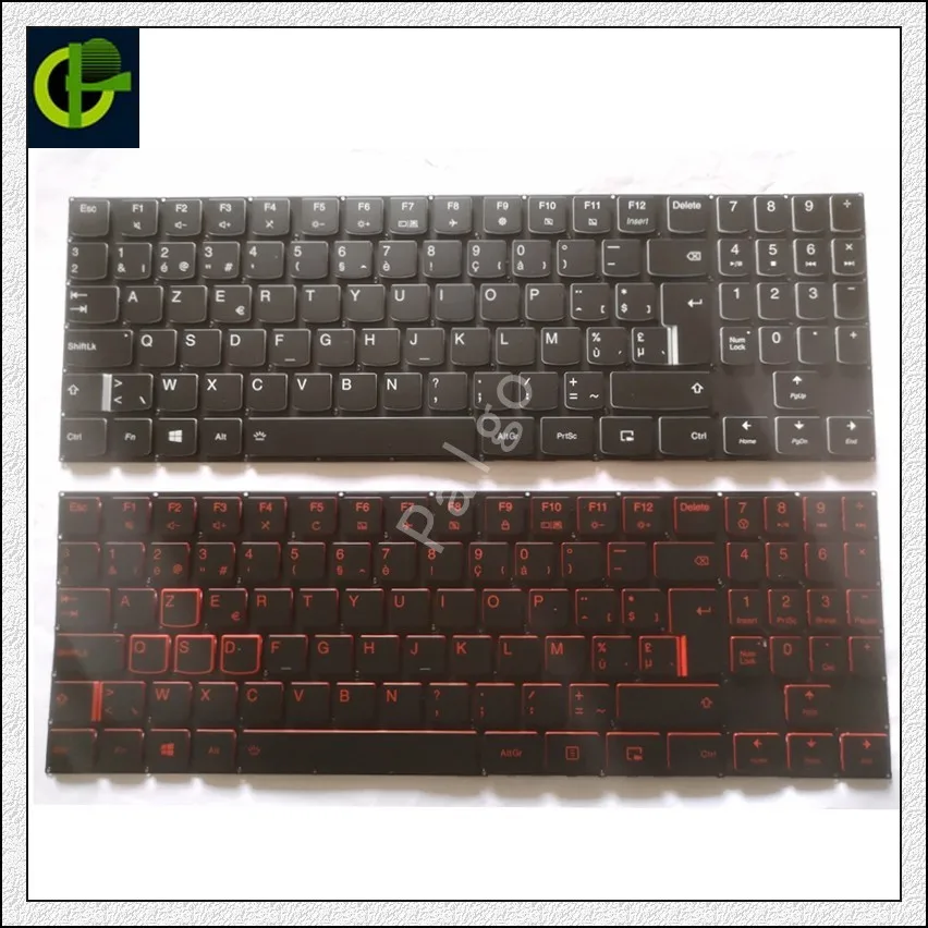 Новый Azerty французский Бельгии клавиатура с подсветкой для Lenovo Легион Y540 15IRH Y545 15ICH