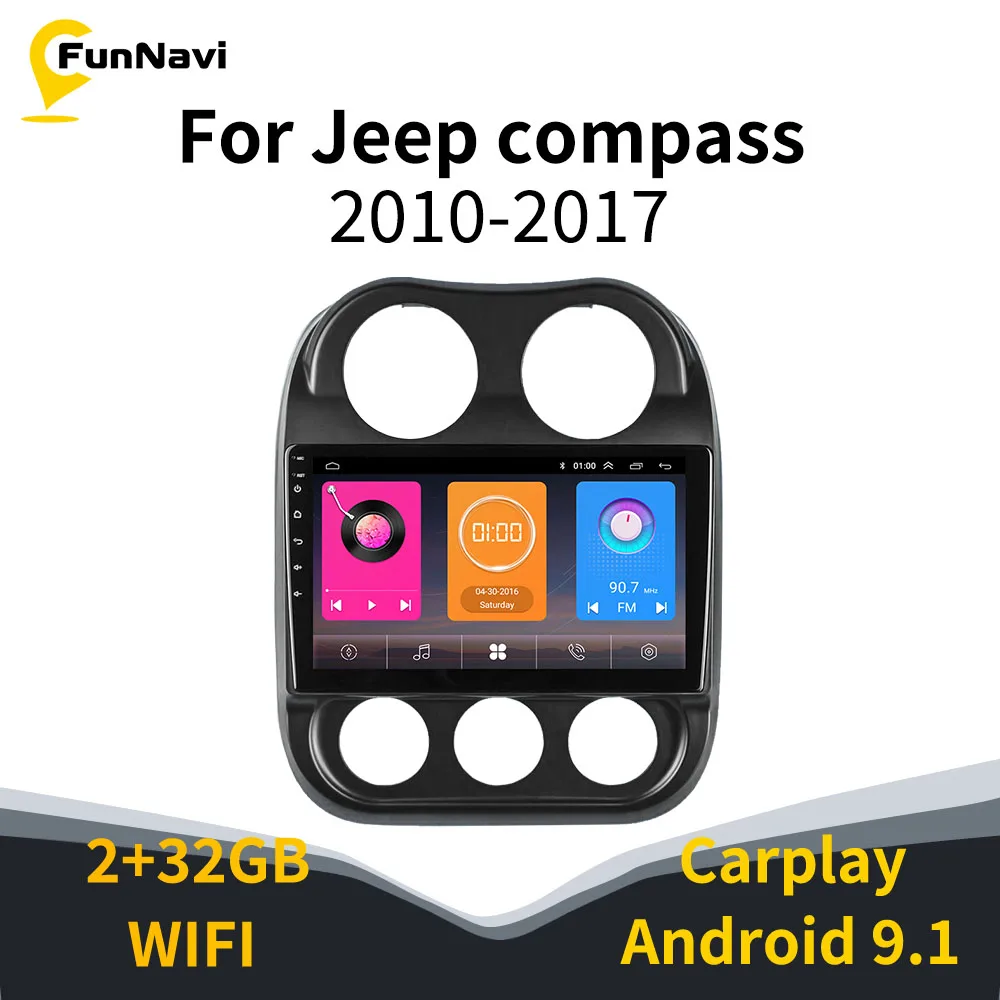 

Car Radio 2 Din Android For JEEP Compass 2010-2017 10.1" Screen Gps Navigation Multimedia Auto Audio Head Unit Autoradio Stereo