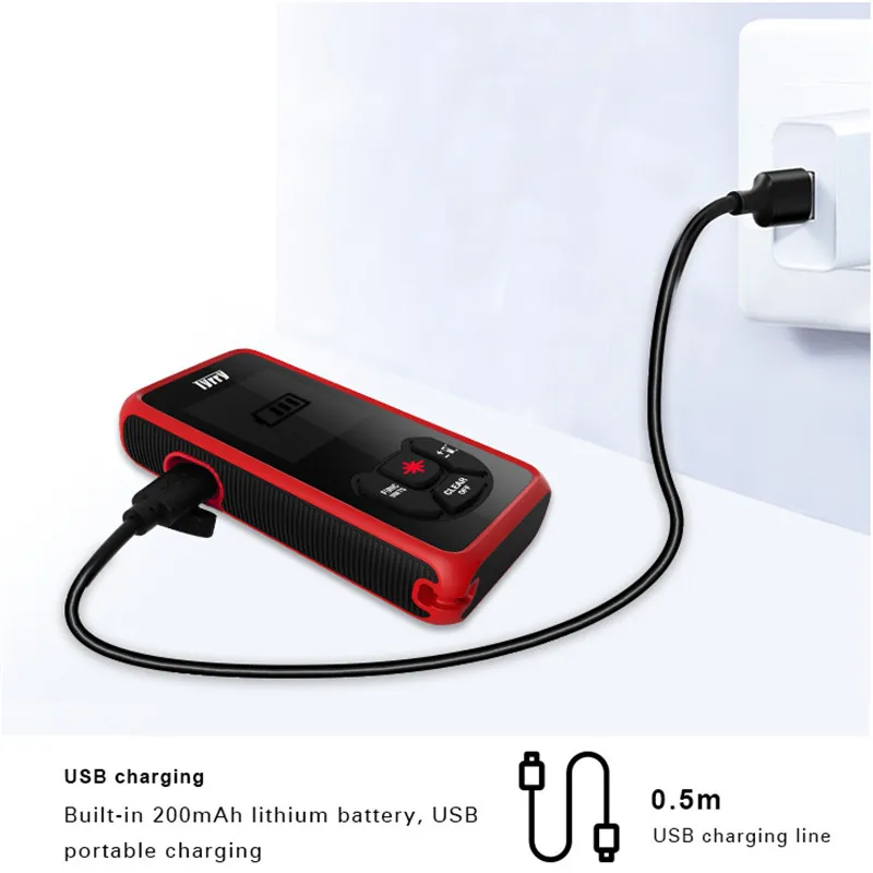 Ручной Портативный лазерный дальномер возможностью погружения на глубину до 30 м