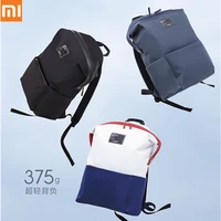 xiaomi mijia 90 fun lecturer leisure backpack young unsex anti rain waterproof polyester travel bag universal college laptop bag