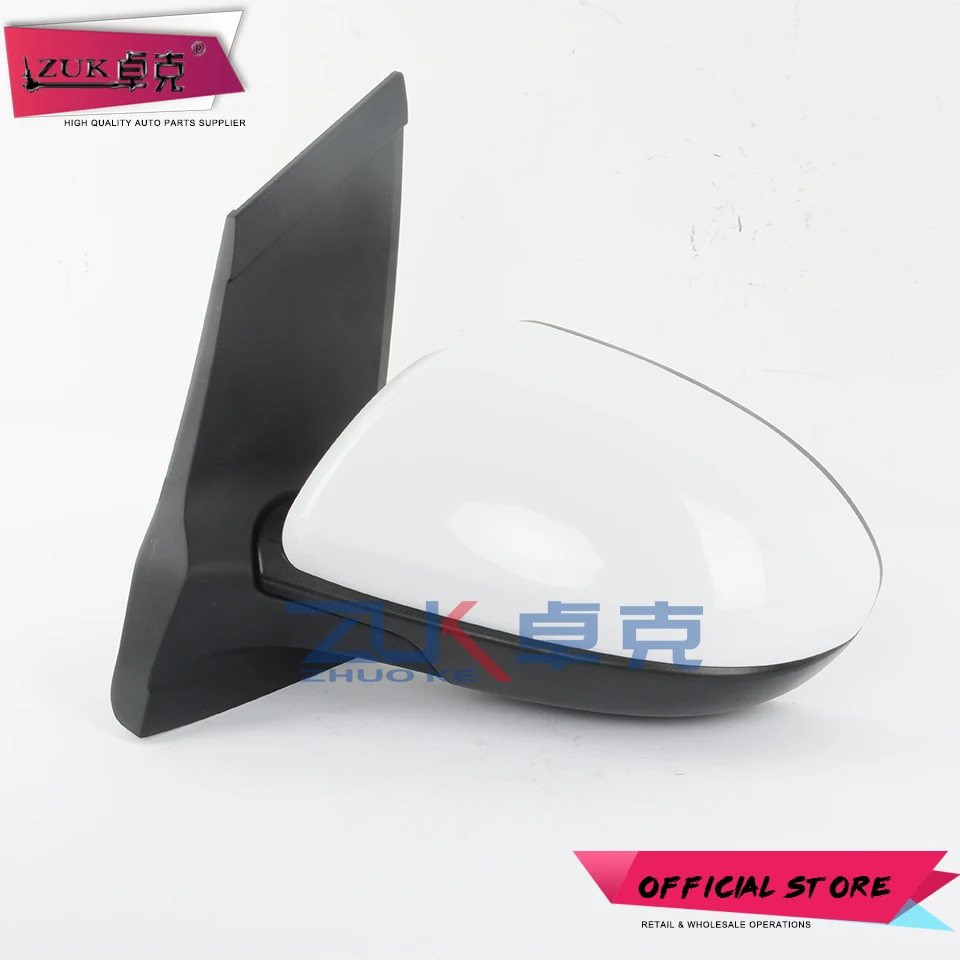 ZUK 2 шт. автомобильное внешнее боковое зеркало заднего вида в сборе для MAZDA DE 2007 2014 3
