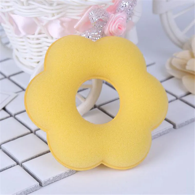 Красочный женский волшебный шейпер Пончик кольцо для волос устройство пучка