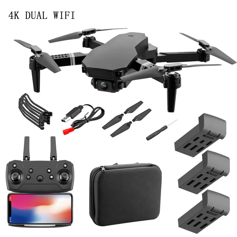 2021 Новый Дрон 4k камера HD Wifi передача Fpv воздушное давление фиксированная высота