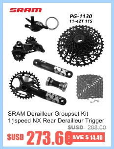 SRAM XG-1150 PG-1130 11S XG-1150 XG-1180 NX GX 10-42 11-42 т 11 скорость маховик MTB горный велосипед свободного хода