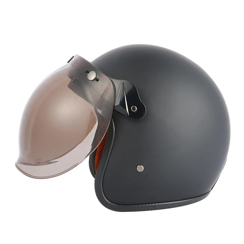 motorcycle equipment casco scooter helmet dot approved motor bike helmet para open face safety 34 open half helmet free global shipping