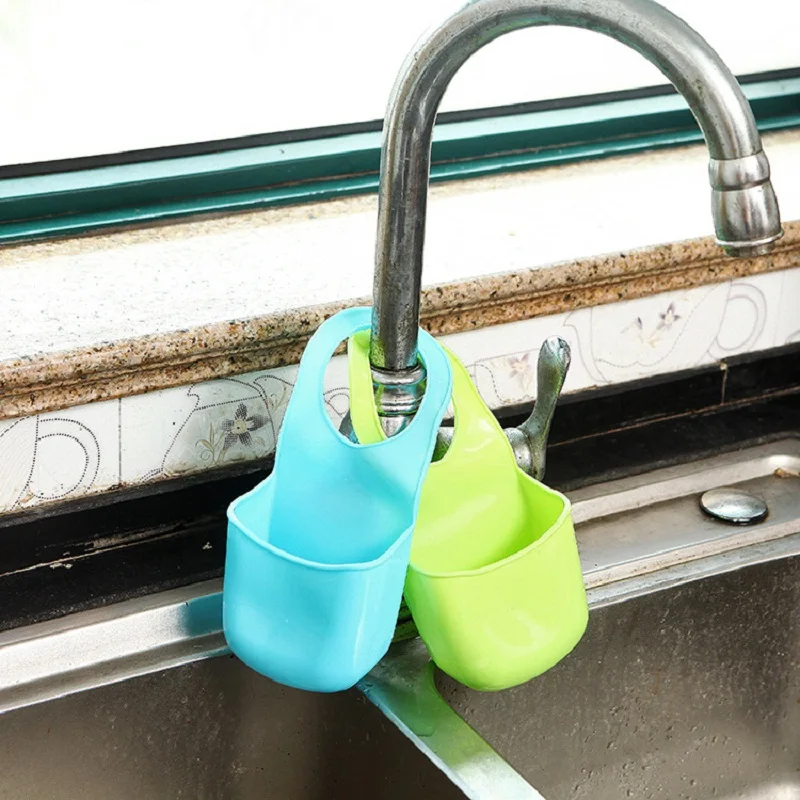 Подвесная карманная полка для смесителя раковины кухонные губки сливные