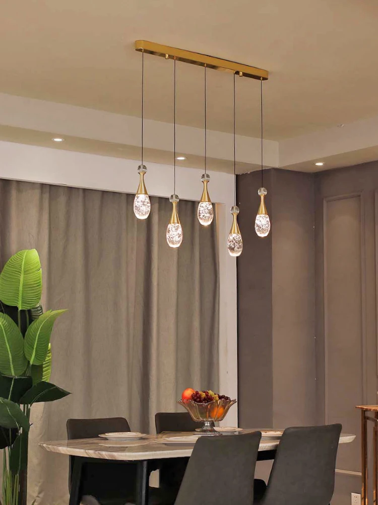 Домашний декор Хрустальные потолочные светильники светодиодный светильник для