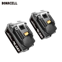 bonacell 18v 4000mah bl1830 lithium battery pack replacement for makita drill lxt400 194205 3 194309 1 bl1815 bl1840 bl1850 l30