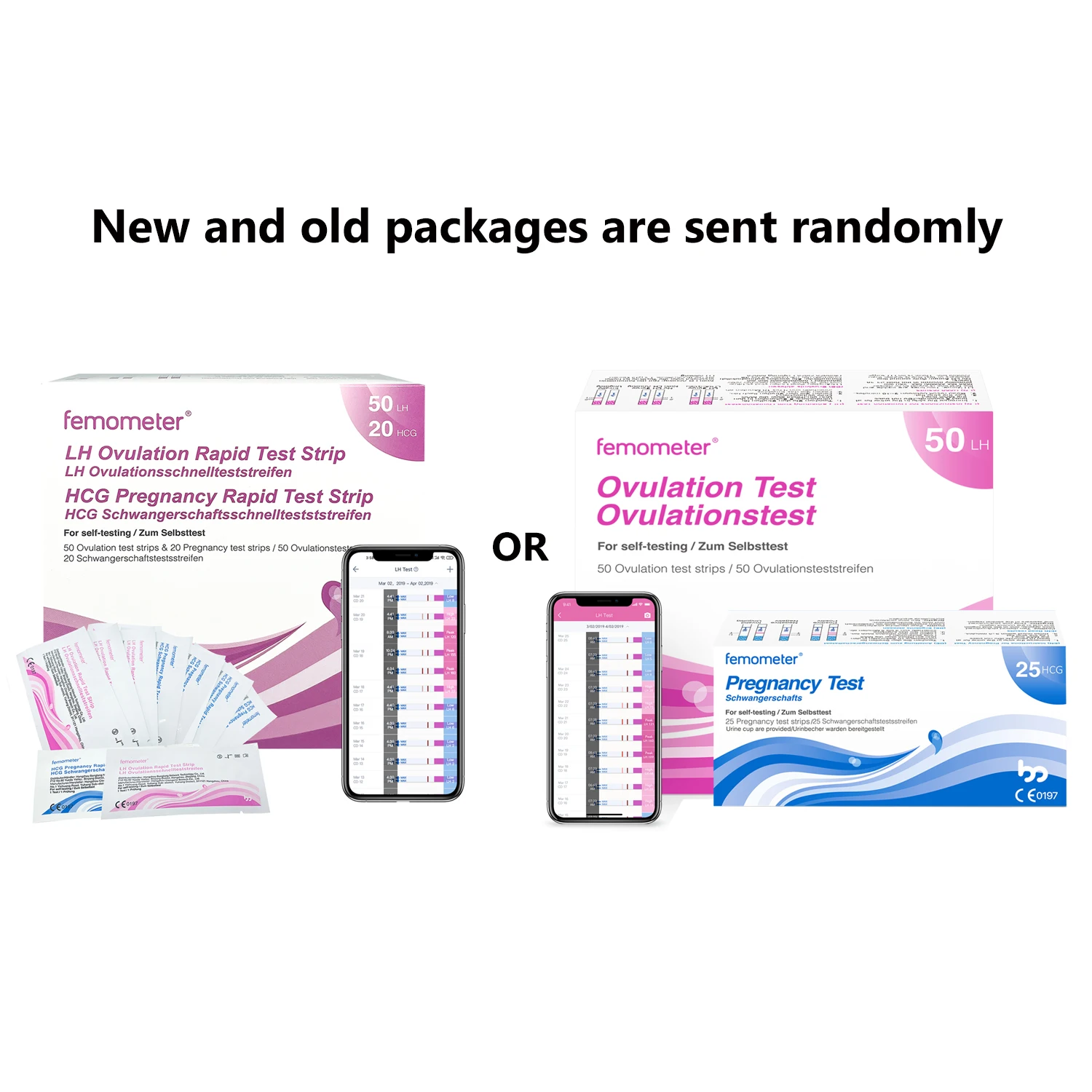 50 + защита от ультрафиолета 20 шт/комплект Femometer тест на овуляцию Тесты комбо ing