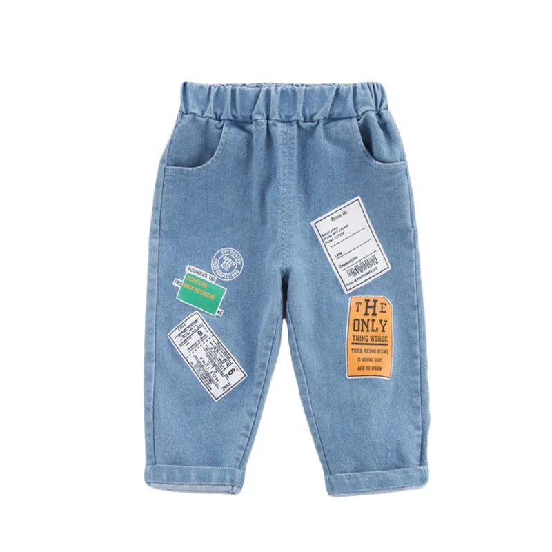 

New Spring Autumn Baby Boys Girls Clothes Children Cotton Pocket Letter PantsOne Piece Toddler Fashion Clothing Kids Sportswear