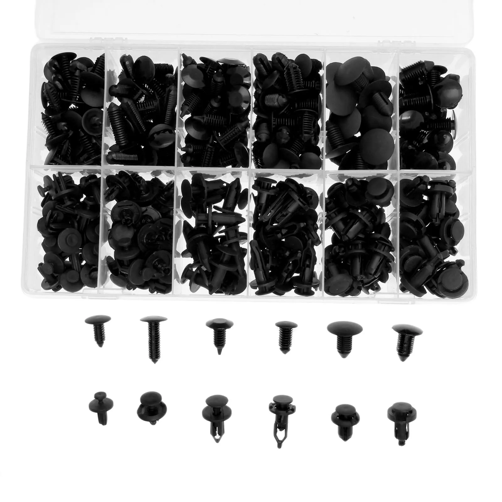 330 шт. авто толкатель заклепка отделка клипса крепеж салон ассортимент набор для G