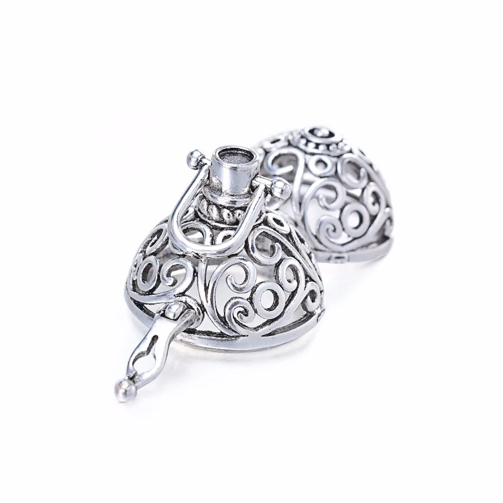 5 шт. античный серебряный шар для беременных пустотелая клетка кулон lokt