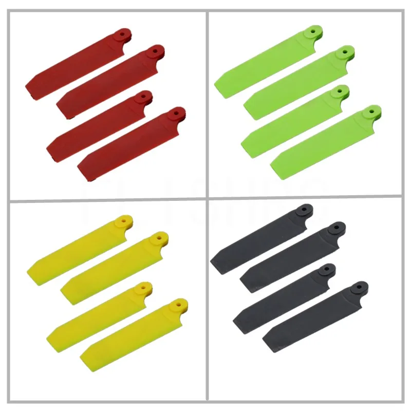 (2 пар/лот) ALZRC Devil 75 мм ФЛУОРЕСЦЕНТНОЕ лезвие подходит для 380 420 500 деталей