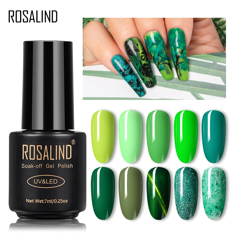 ROSALIND Forest Green Color Series,         ,
